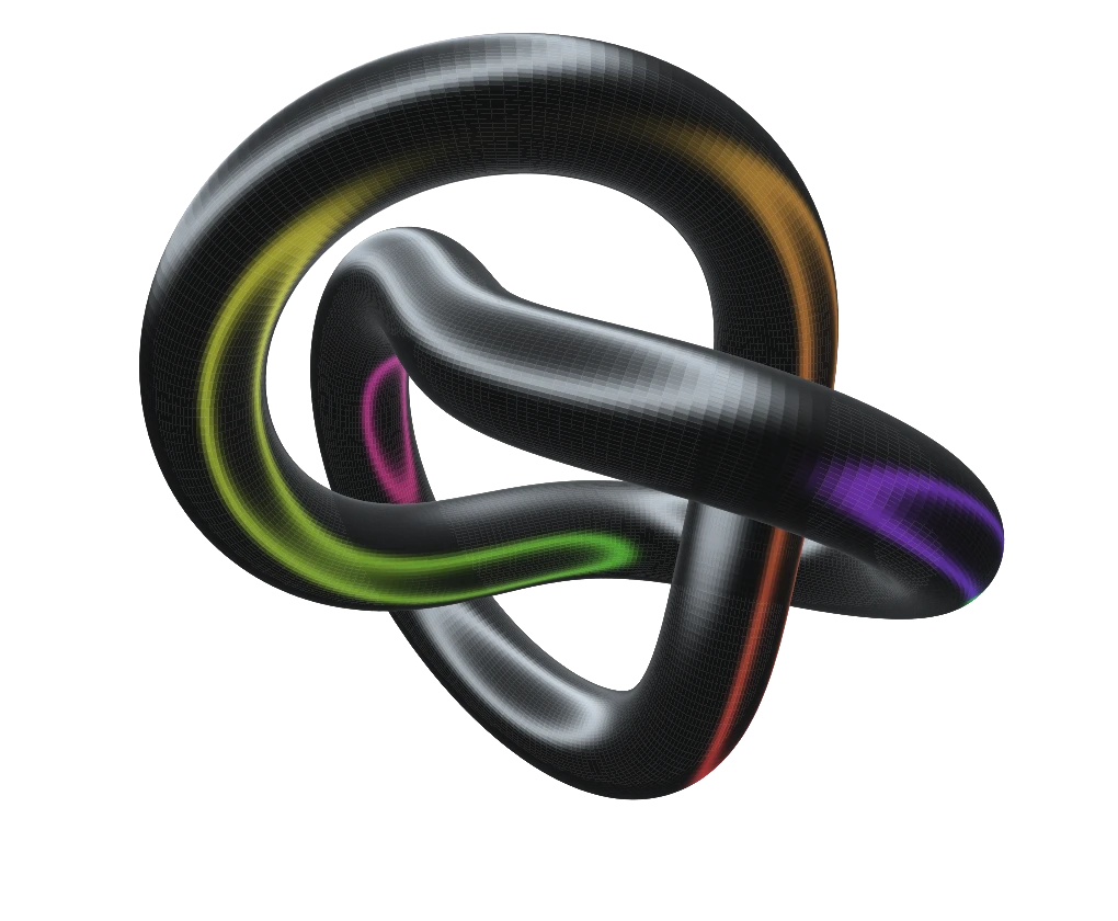 Polished Orbit sculpture